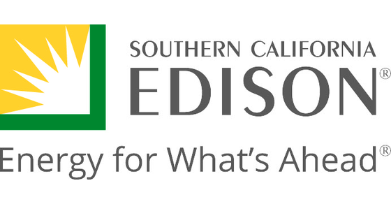 Southern California Edison logo with a yellow sunburst and the tagline “Energy for What’s Ahead.”.